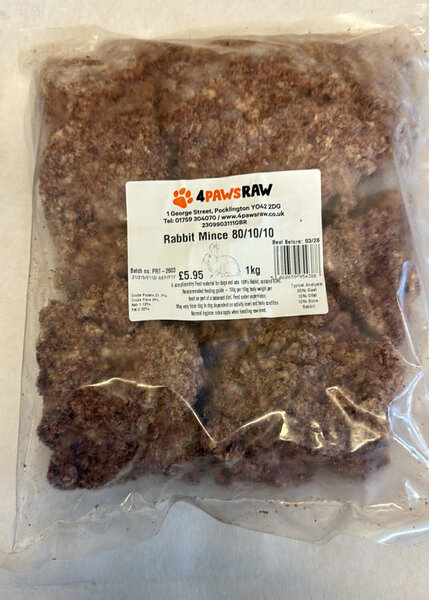 Rabbit mince 1kg